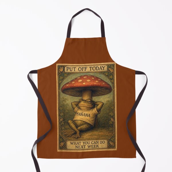 Item preview, Put Off Today What You Can Do Next Week: Manana Toad designed and sold by Tridentulus.