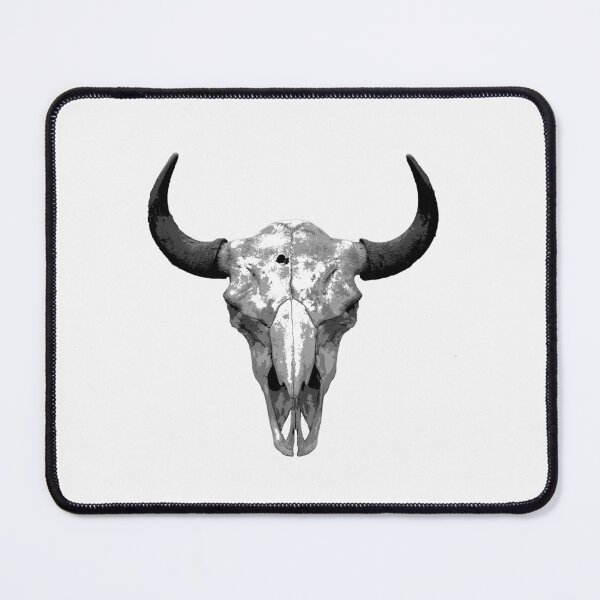 Item preview, Bison Skull  designed and sold by Wandering Brush Workshop.