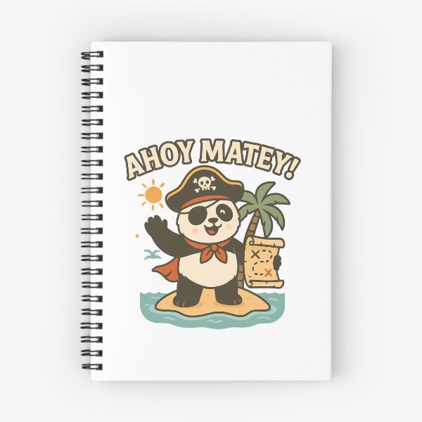 Item preview, Ahoy Matey Pirate Panda designed and sold by k3rstman1.