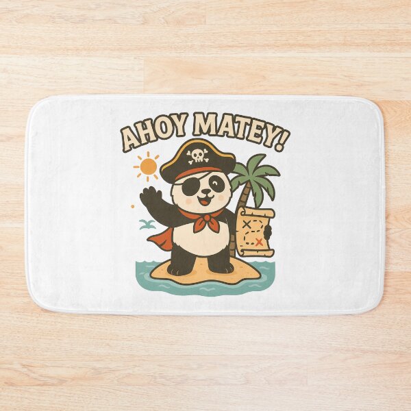 Item preview, Ahoy Matey Pirate Panda designed and sold by k3rstman1.