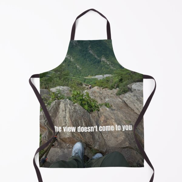 Item preview, The View Doesn’t Come to You – Hiking Motivation Photo designed and sold by Dynahgrl.