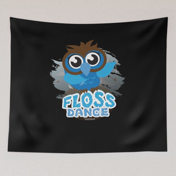 Item preview, Floss Dance Move Owl designed and sold by TomGiantDesigns.