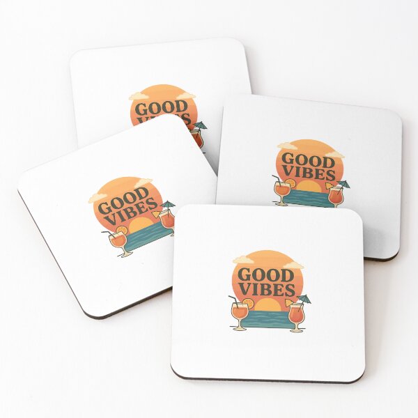 Item preview, Good Vibes – Sunset & Cocktails Edition (Transparent Background) designed and sold by alexiasmon.