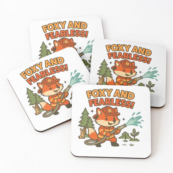 Item preview, Foxy and Fearless Firefighter Fox Hero Adventure designed and sold by k3rstman1.