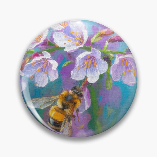 Item preview, Bee on Lavender designed and sold by Susan Rydberg.