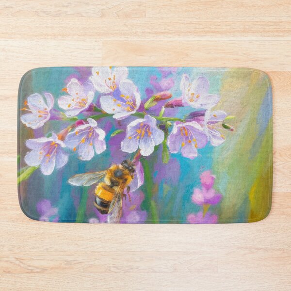 Item preview, Bee on Lavender designed and sold by Susan Rydberg.