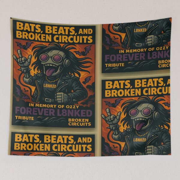 Item preview, L8NKED Bats, Beats, And Broken Circuits  designed and sold by L8nked.