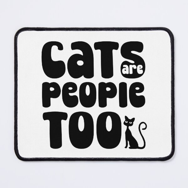 Item preview, Cats Are People Too designed and sold by Carleah Unique.