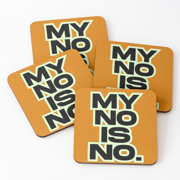 Item preview, MI NO ES NO. designed and sold by BreakupCentral.