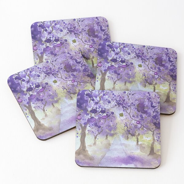 Item preview, Jacaranda Trees by Jaci Pund designed and sold by Jaci Pund.