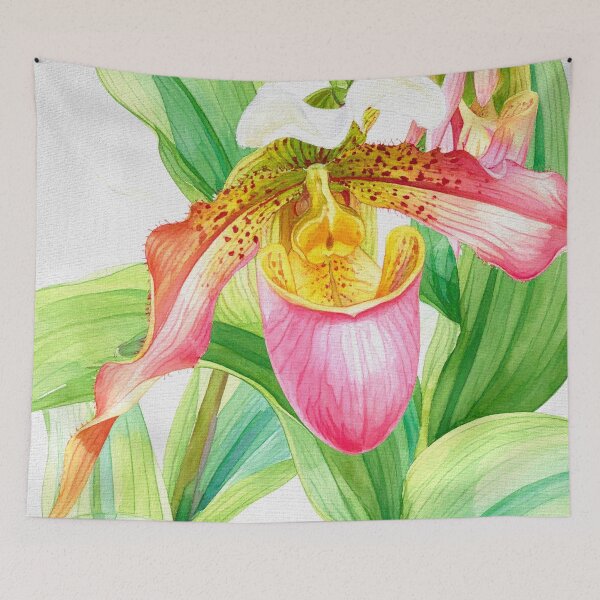 Item preview, Lovely Pink Lady Slipper designed and sold by Susan Rydberg.