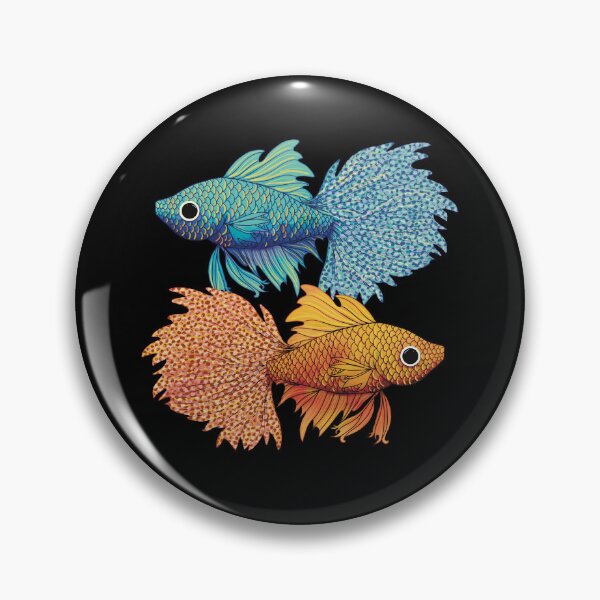 Item preview, Fighting Fish designed and sold by Karin Taylor.
