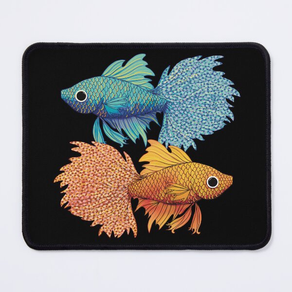 Item preview, Fighting Fish designed and sold by Karin Taylor.