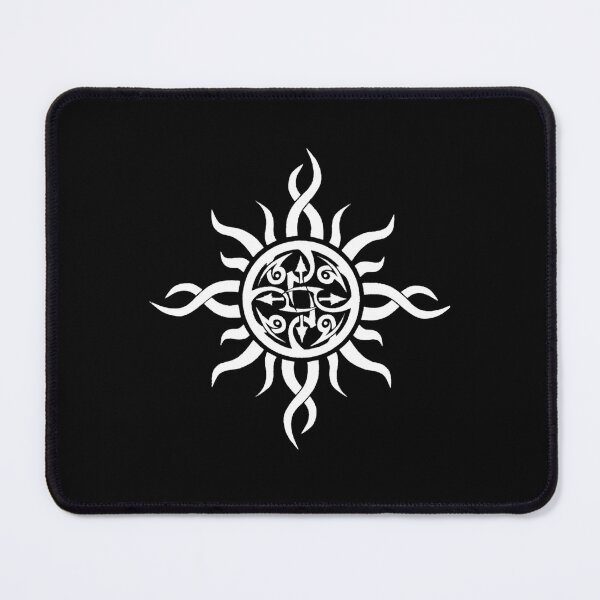 Item preview, Mystic Sun Symbol Art – Edgy Rock-Inspired Tee designed and sold by ParkerOsinski.