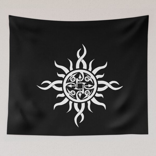 Item preview, Mystic Sun Symbol Art – Edgy Rock-Inspired Tee designed and sold by ParkerOsinski.