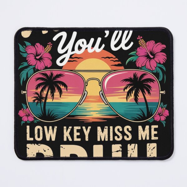 Item preview, Admit It Youll Low Key Miss Me Bruh Funny Last Day of School  designed and sold by ConceptualVibes.