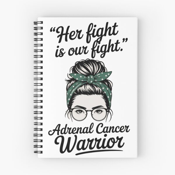 Item preview, Adrenal Cancer Warrior Her Fight Is Our Fight designed and sold by ConceptualVibes.