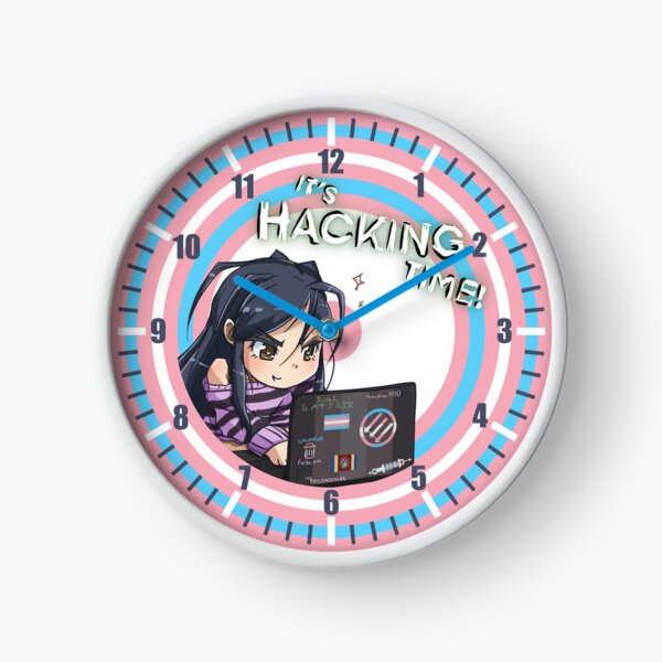 Item preview, SNSN: It's Hacking Time: Clock Edition! designed and sold by LilRTist39.