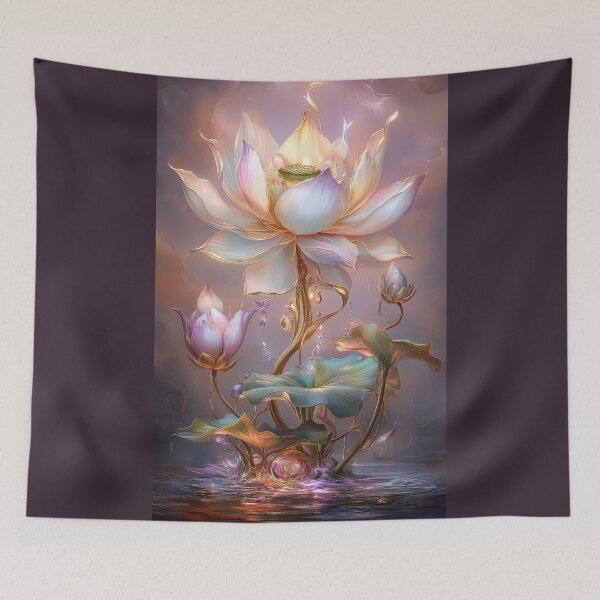 Item preview, Whispers of the Gilded Bloom designed and sold by bloorose.
