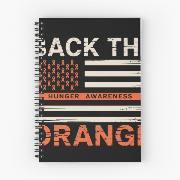 Item preview, Back The Orange Hunger Awareness Flag Orange Ribbon designed and sold by ConceptualVibes.
