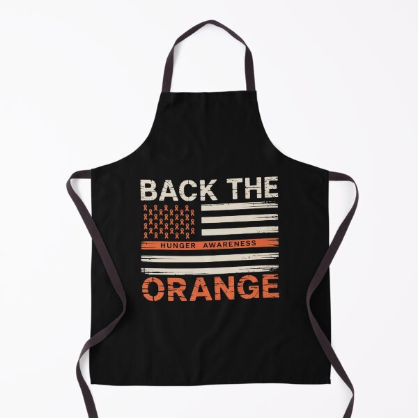 Item preview, Back The Orange Hunger Awareness Flag Orange Ribbon designed and sold by ConceptualVibes.