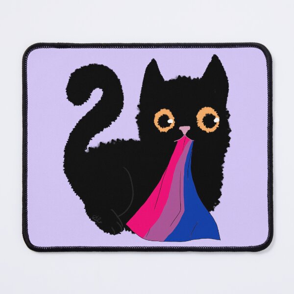 Item preview, Bisexual Kitty designed and sold by Chaotic-Crochet.