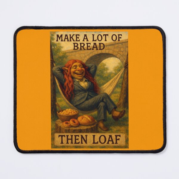 Item preview, Make a Lot of Bread Then Loaf designed and sold by Tridentulus.