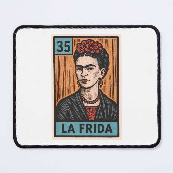 Item preview, Mexican Lottery Card La Frida designed and sold by retrographics.