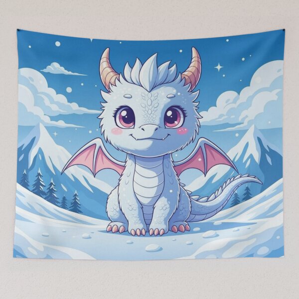 Item preview, Snow Dragon  designed and sold by Gabriela McDaniel.