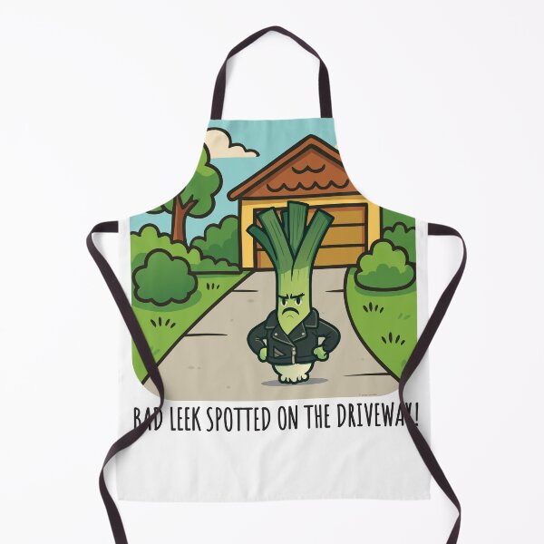 Item preview, Bad Leek Spotted On The Driveway designed and sold by Automotive Art by Greg.