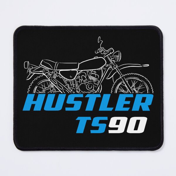 Item preview, Suzuki TS90 Hustler 1976 for bikers, Motorcycle designed and sold by ThrottleArts.