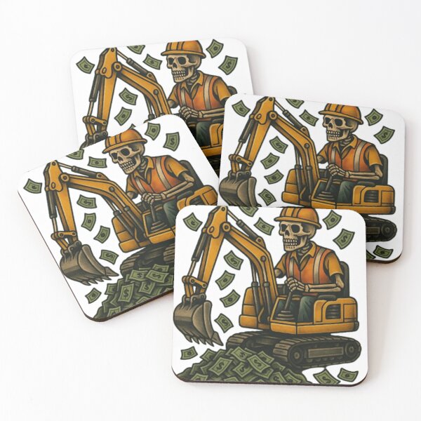 Item preview, Excavator for life designed and sold by DeadHouseDesigns.
