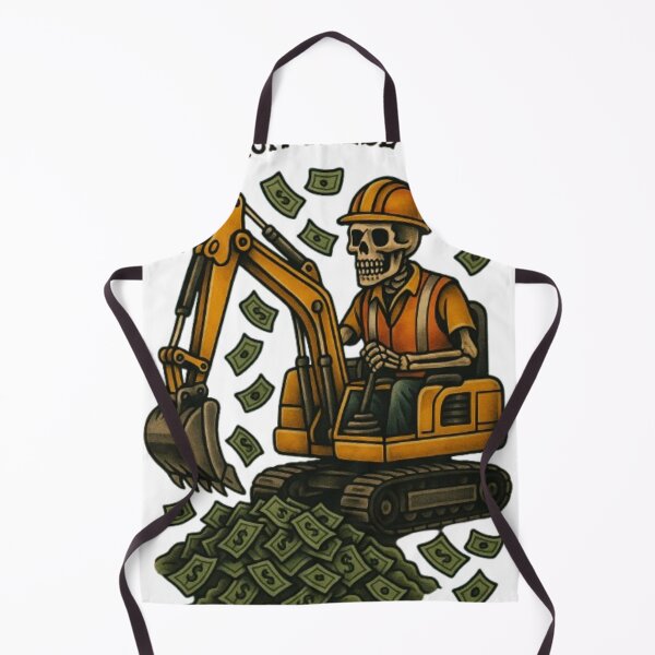 Item preview, Excavator for life designed and sold by DeadHouseDesigns.