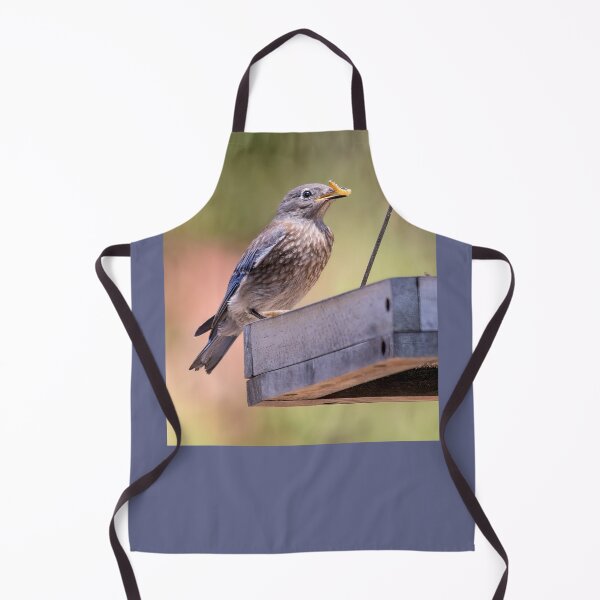 Item preview, Bluebird With Mealworm designed and sold by CarolM.