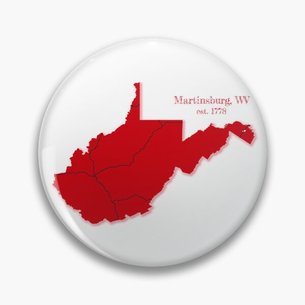 Artikelvorschau, Martinsburg, WV [Rot] entworfen und verkauft von PhilbonianDezin.