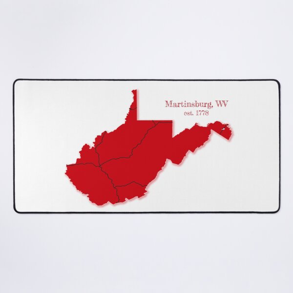 Item preview, Martinsburg, WV [Red] designed and sold by PhilbonianDezin.