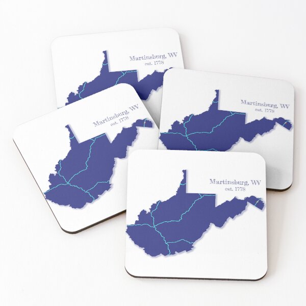 Item preview, Martinsburg, WV [Blue] designed and sold by PhilbonianDezin.