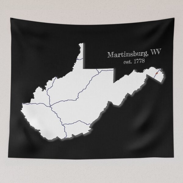 Item preview, Martinsburg, WV [White] designed and sold by PhilbonianDezin.