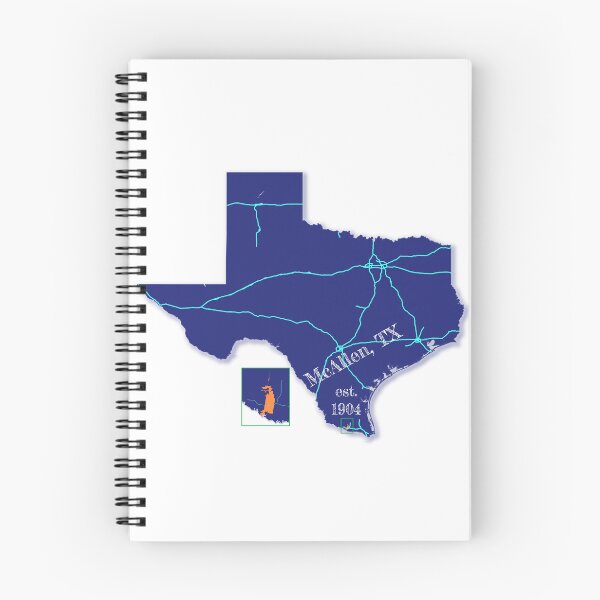 Item preview, McAllen, TX [Blue] designed and sold by PhilbonianDezin.