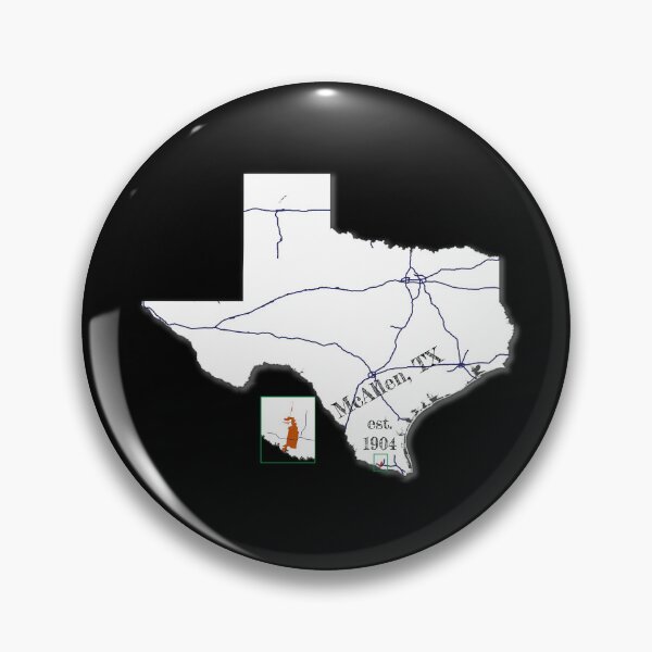 Item preview, McAllen, TX [White] designed and sold by PhilbonianDezin.