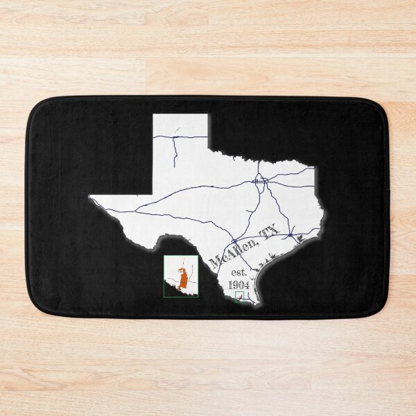 Item preview, McAllen, TX [White] designed and sold by PhilbonianDezin.