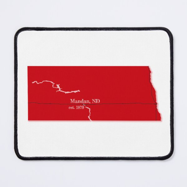 Item preview, Mandan, ND [Red] designed and sold by PhilbonianDezin.