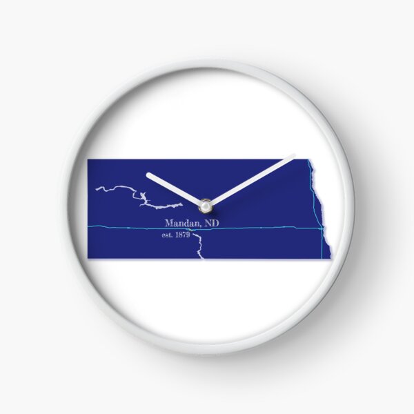 Item preview, Mandan, ND [Blue] designed and sold by PhilbonianDezin.