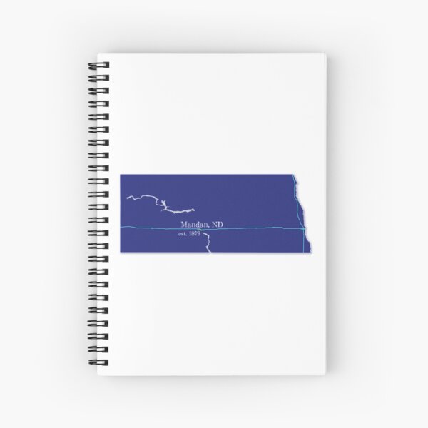Item preview, Mandan, ND [Blue] designed and sold by PhilbonianDezin.