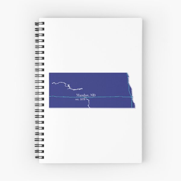 Item preview, Mandan, ND [Blue] designed and sold by PhilbonianDezin.