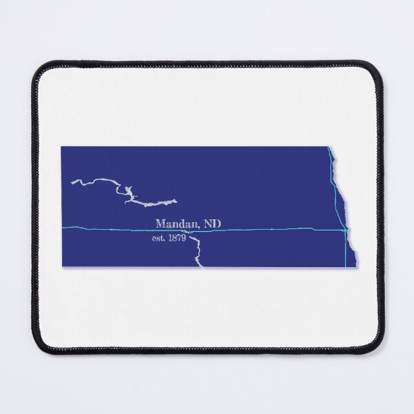 Item preview, Mandan, ND [Blue] designed and sold by PhilbonianDezin.