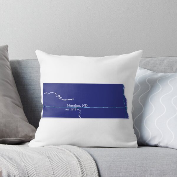 Item preview, Mandan, ND [Blue] designed and sold by PhilbonianDezin.