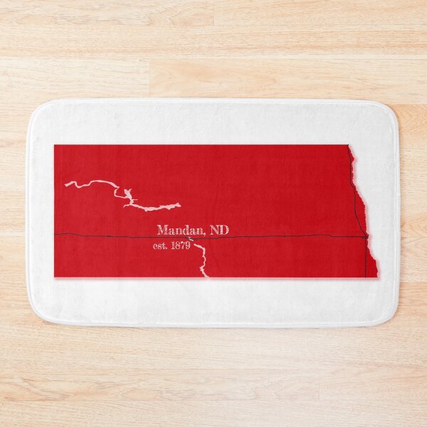 Item preview, Mandan, ND [Red] designed and sold by PhilbonianDezin.