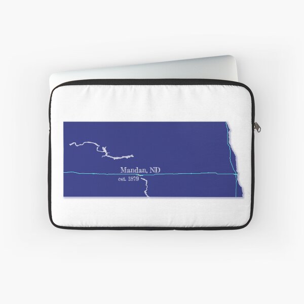 Item preview, Mandan, ND [Blue] designed and sold by PhilbonianDezin.
