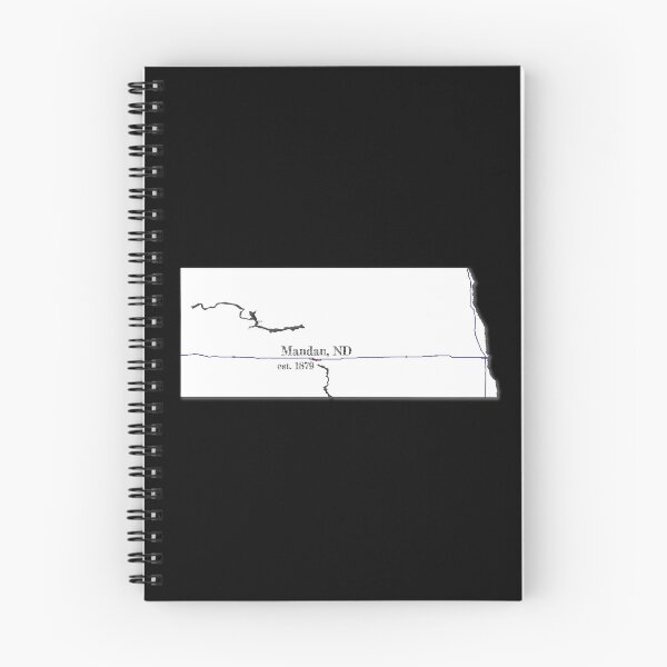 Item preview, Mandan, ND [White] designed and sold by PhilbonianDezin.